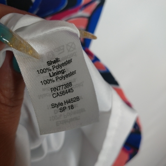 J. Crew Lace Up Butterfly Floral Printed Dress - Picture 12 of 12